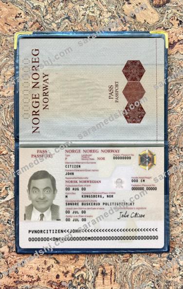 Norway passport version 2 photolook